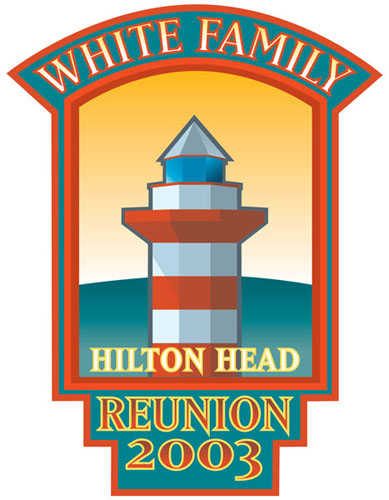 White's Family reunion logo
